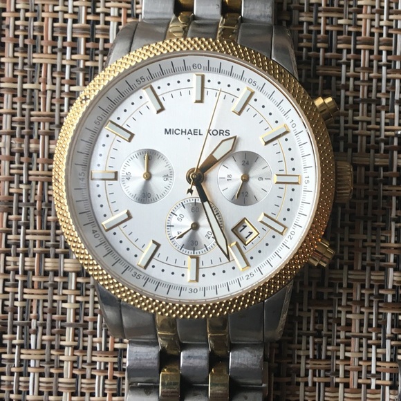 Michael Kors Mk8238 Chronograph Twotone 